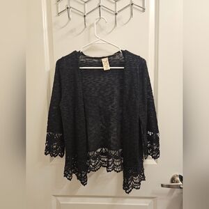 Faded Glory Lacey Cardigan